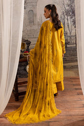 SKC-50 | 3Pc Unstitched Suit Winter Embroidered Karandi Romantique By Marjjan